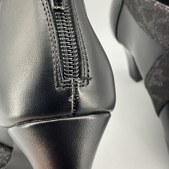 NEW Easy Street Women’s Spice Platform Dress Shooties Black Size 8M - Picture 7 of 11